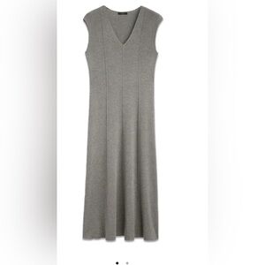 Massimo Dutti Gray Maxi dress